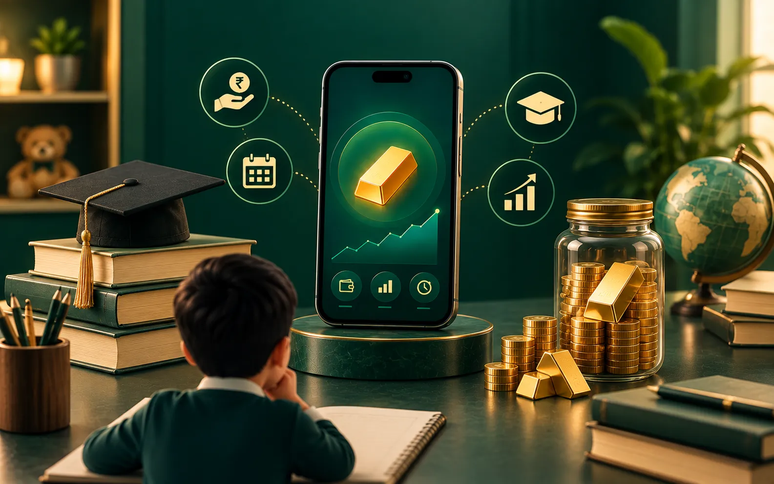 How to Save Gold for Your Child’s Education