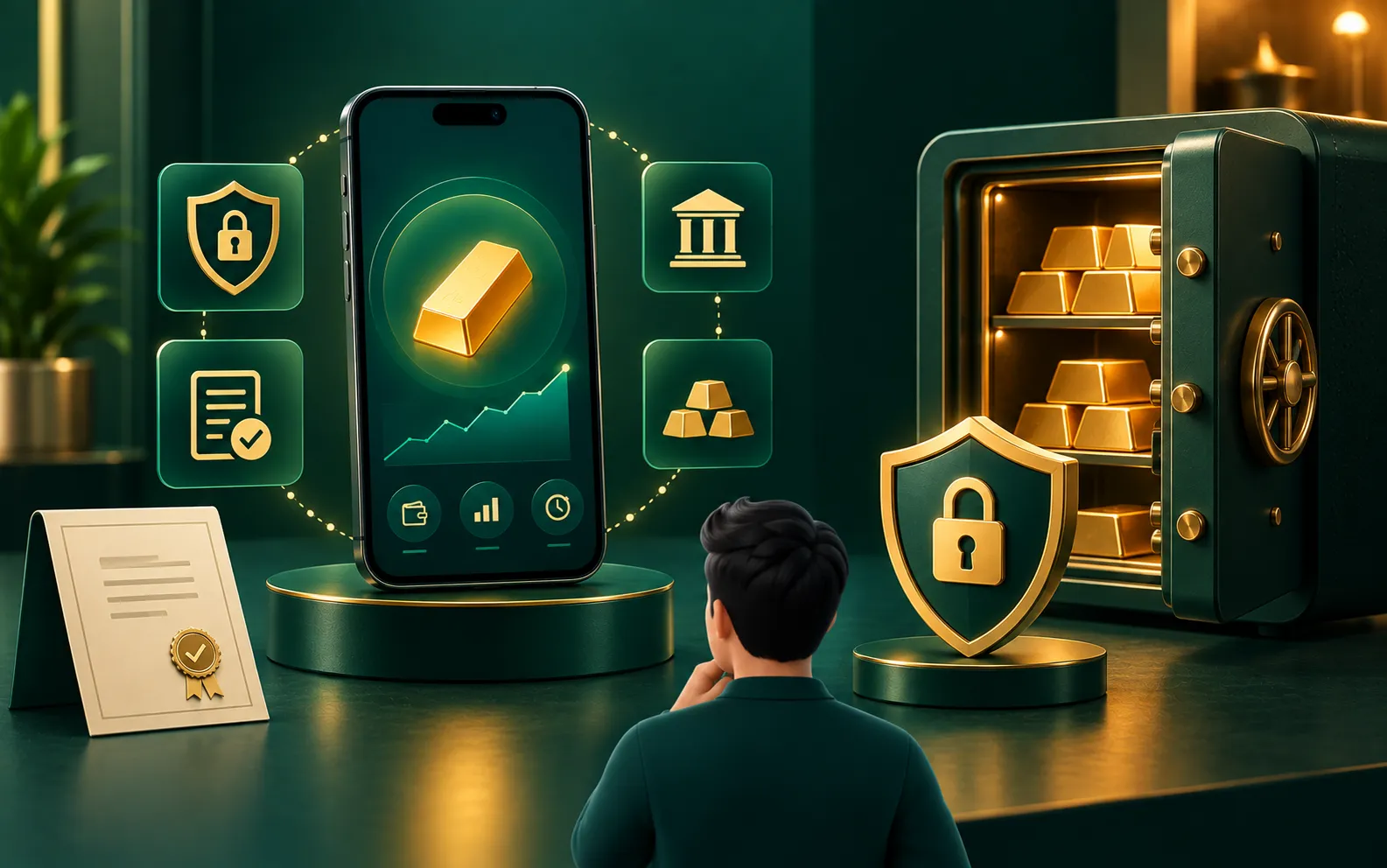 Is Digital Gold Safe? Understanding Security, Storage & Ownership